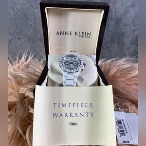 Ann Klein Ceramic Watch